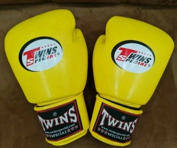 Guantes de boxeo especiales gemelos tipo cinta Pro guantes de combate 8 oz-16 oz Foto 2 de 3
