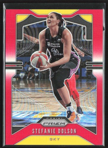 Stefanie Dolson 2020-21 Panini Prizm WNBA Red /275 #43 Chicago Sky