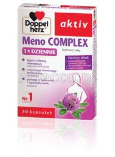 DOPPELHERZ AKTIV MENO COMPLEX 30 capsules