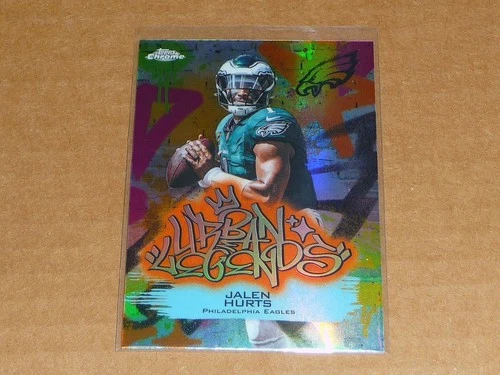 2025 Topps Chrome Jalen Hurts Base (RAW)
