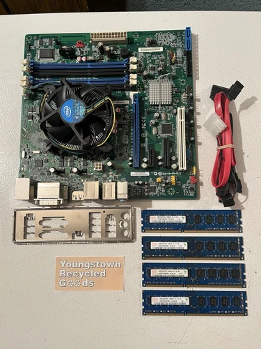COMBO PLACA BASE INTEL DQ67SW m-ATX INTEL i5-2500 16GB DDR3 DISIPADOR TÉRMICO - Imagen 1 de 22