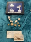 Civil War Relics. Buttons W/ History. Bullets, Books And MORE
