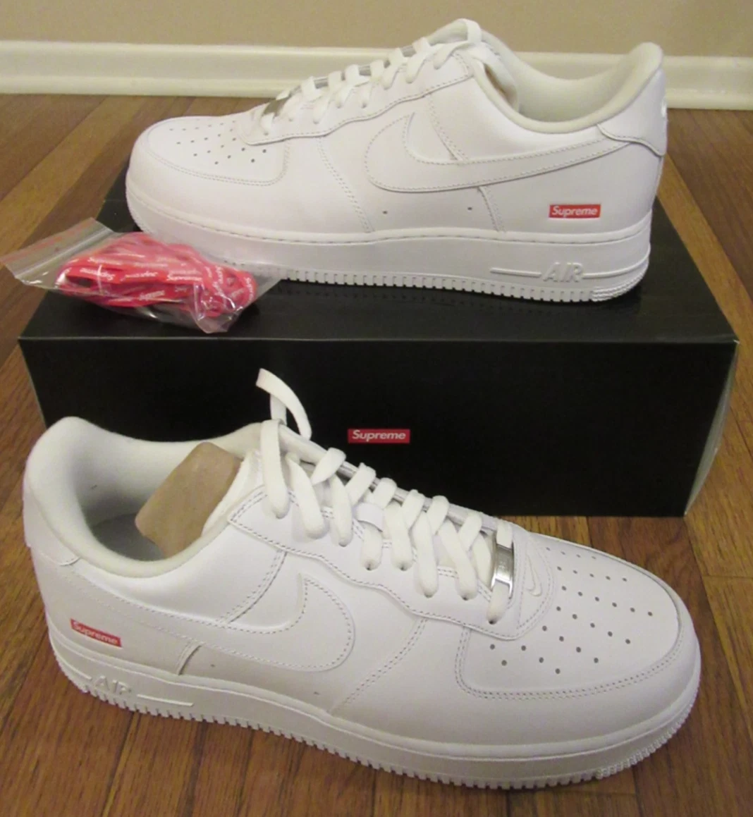 Las mejores ofertas en Nike Air Force 1 x Supreme Low Box Logo