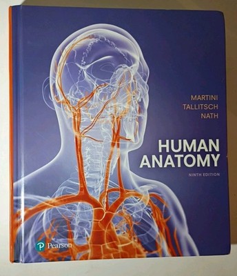 Human Anatomy Book by Martini Tallitsch Ninth Edition 9th Hardcover (Textbook)