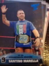 2013 Topps Best of WWE Top Ten Intercontinental Champion #9 Santino Marella