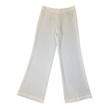 ZARA WOMEN  S XL ZARA ZW COLLECTION FLOWING TROUSERS WITH SIDE ZIP