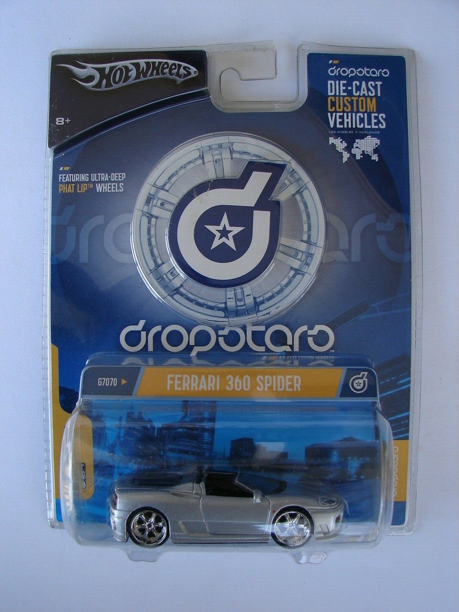 HW dropstars『フェラーリ360スパイダー ✖ 3色セット』未開封品 Hot Wheels Dropstars 1/24 Ferrari 360 Spider Silver Convertible