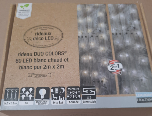 Guirlande Lumineuse Noël 43,2 M - 320 LED Blanc Chaud - 8 Modes, Télécommande, Timer - IP44 étanche Pour Intérieur Et Extérieur