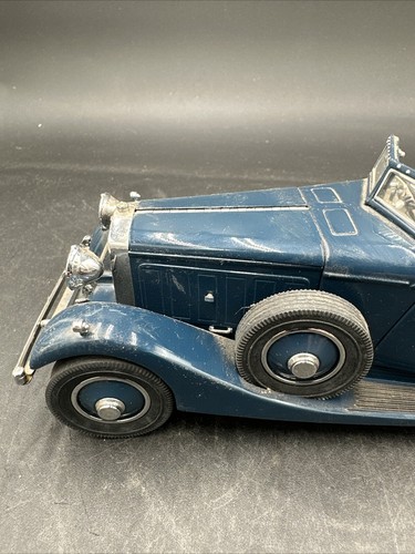 1:24 FRANKLIN MINT 1934 HISPANO-SUIZA KILLNER J12 BLUE - Picture 3 of 9