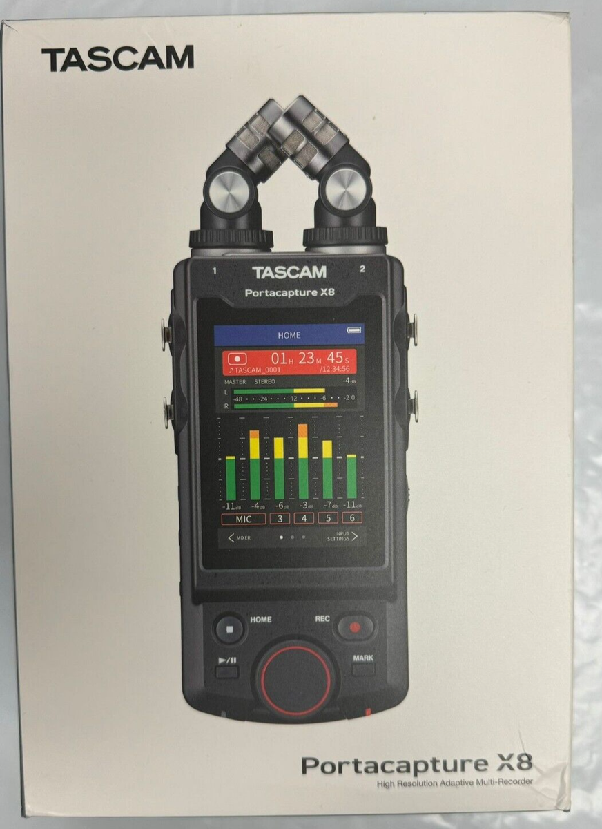 TASCAM Portacapture X8 High-Resolution Adaptive Recorder | eBay
