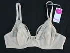 Freya Tailored Underwired High Apex Plunge Bra~ Natural Beige ~ Size 34D