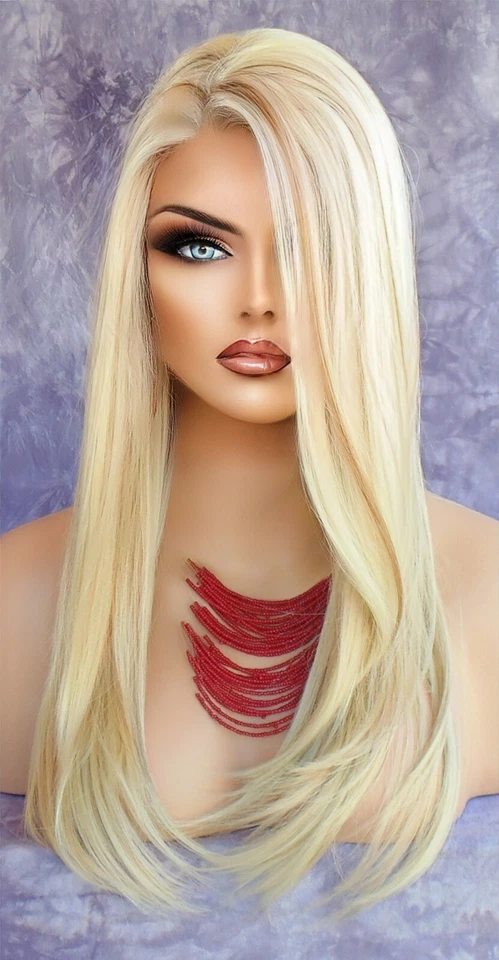 LONG STRAIGHT LACE FRONT WIG CLR FS613.27 STUNNING HOT LONG STYLE USA SELLER 139 - Image 4 of 4