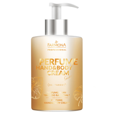 Parfümierte Handcreme Hand und Körpercreme Gold Farmona 300 ml