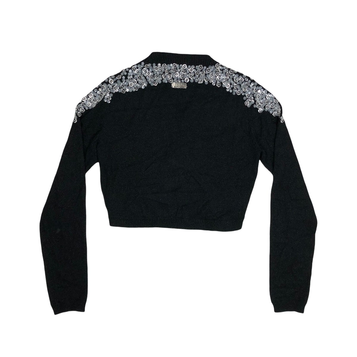 Vintage Versace Jeans Couture Black Cardigan Womens Small Wool | eBay