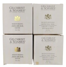 Gilchrist & Soames Travel Soap Moisturising Skincare Bar Set Of 4 Harrahs