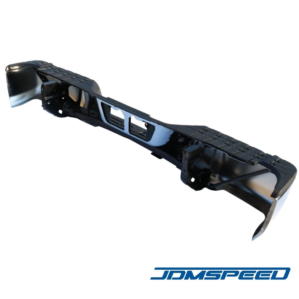 Хромированный задний бампер в сборе для 2007-2013 Toyota Tundra без отверстий датчика - Изображение 4 из 4