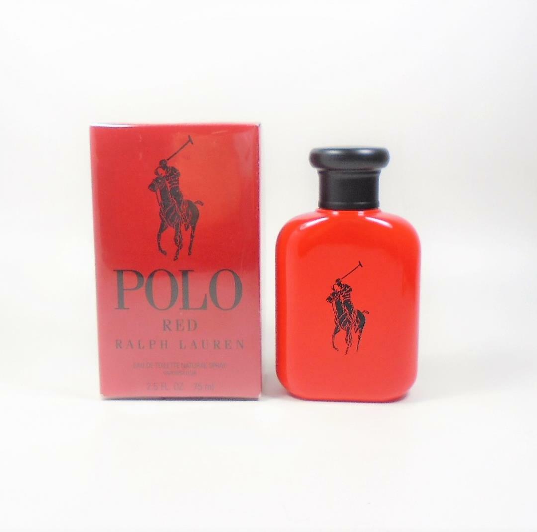 Polo Red by Ralph Lauren EDT for Men 2.5 oz / 75 ml *NEW IN