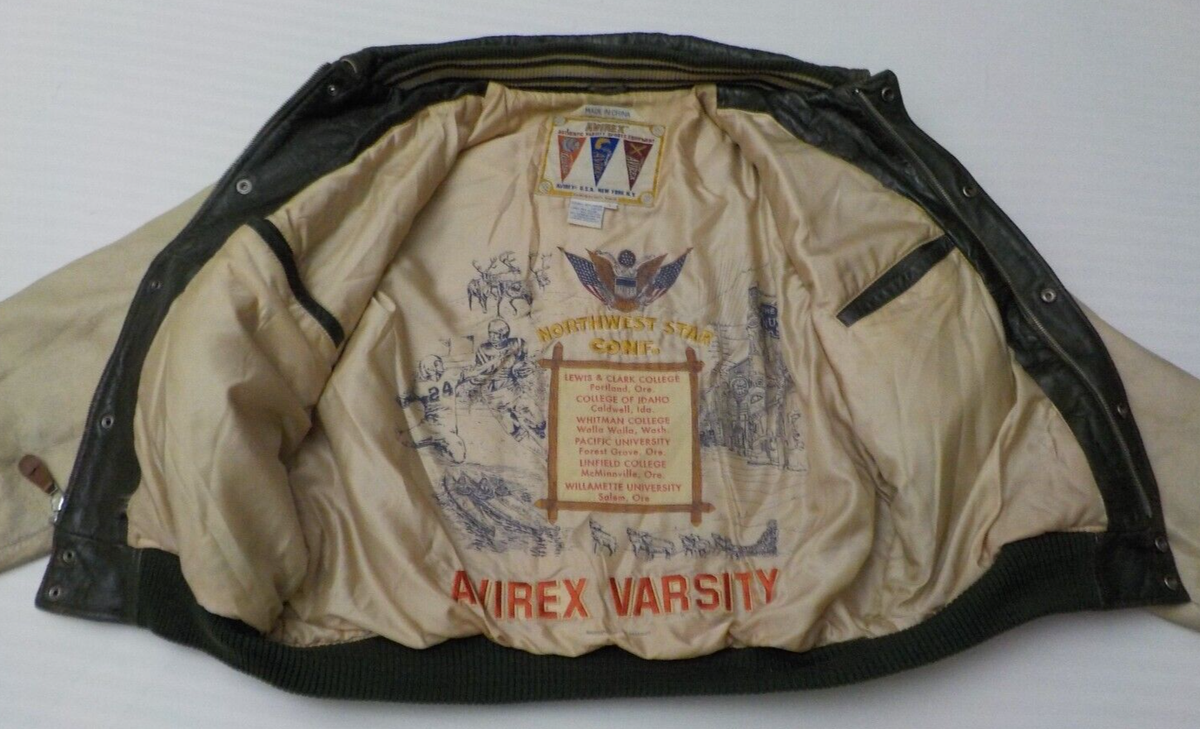 AVIREX CHOCTAW フットボールジャケット Lot#4715 Vintage Avirex Choctaw Football Team 1994 Varsity