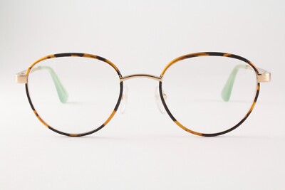 PRADA プラダ メガネ VPR57S-D 中近両用 調光レンズ Rare Authentic Prada VPR 57S-D 7S0-1O1 49mm Tortoise Gold Green