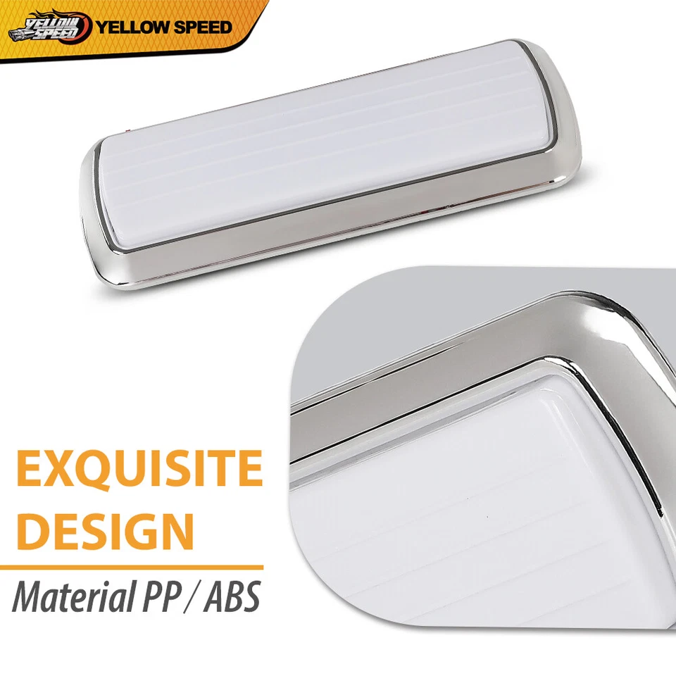 Conjunto de lámpara cromada apta para camioneta Chevy 1960-72 GMC C/K 10 20 30 Foto 4 de 4