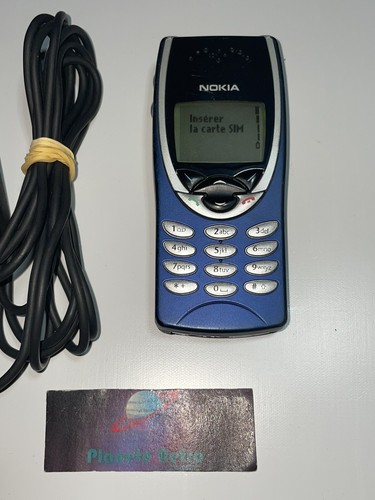 Téléphone GSM Nokia 8210 - Bleu Unlocked chargeur + Batterie « Débloqué » - Photo 7 sur 11