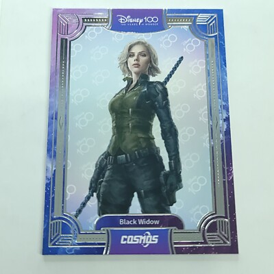 Black Widow 2023 Kakawow Cosmos Disney 100 All Star Base Card CDQ-B-319
