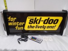 Ski-doo for winter Fun LED Display lighted sign lightbox Wall hanging Light