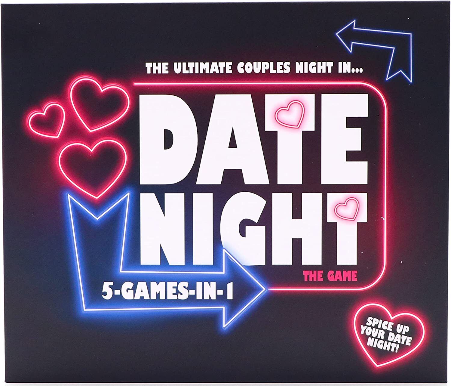 Date Night The Game - The Ultimate Couples Night In 5 Games In 1 - Hilarious & R