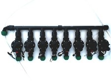 KIT IRRIGAZIONE 8 ZONE PRATO GIARDINO ELETTROVALVOLA COLLETTORE 20 1/2" BACCARA