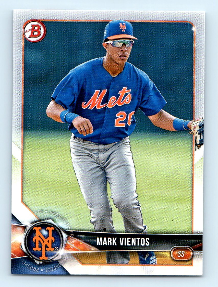2018 Bowman Draft Mark Vientos New York Mets #BD-67