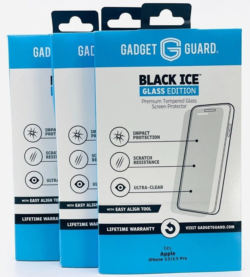 Protetor de tela temperado para Apple iPhone 13 Pro Max e 13 Mini - PACOTE COM 3 - Imagem 2 de 4