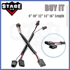 Handlebar Switch Wire Extension 8" 10" 12" 14" 16" For Harley Touring Road King