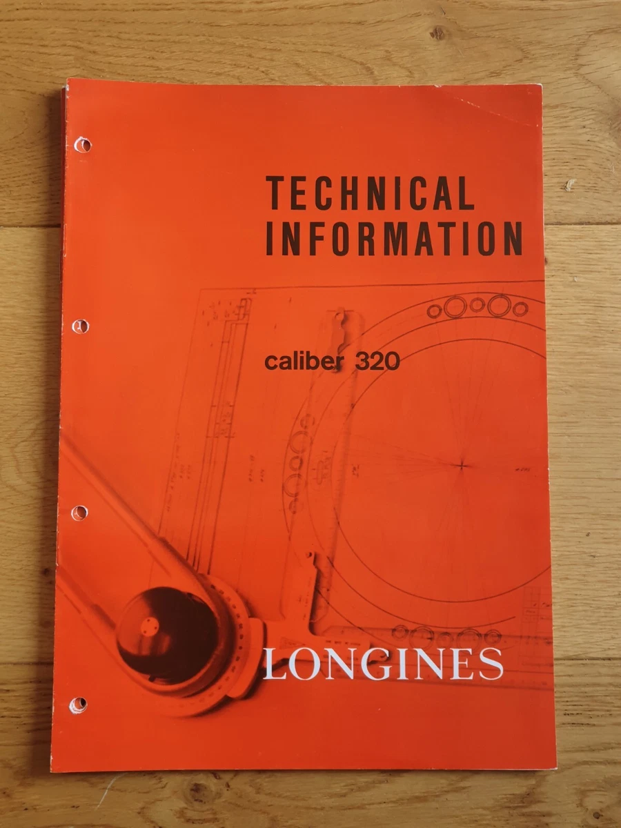 Folletos de información técnica Longines - Ver lista desplegable para calibres
