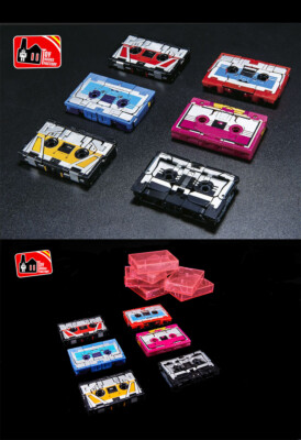 New Transformation THF-01P MP-13 Sound Wave Cassette 6 Figures Set