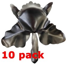 Metal Stampings Pressed Stamped Orchid Iris Flower Petals .020" Thickness F129