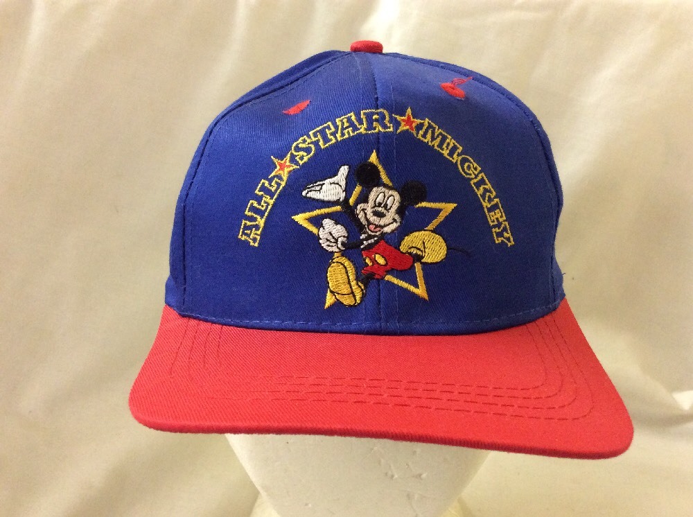trucker hat baseball cap Youth Size All Star Mickey retro vintage rare rave nice