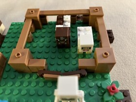 Lego Minecraft The Farm #21114~Retired ~ w/Mini Figs & Instructions - Incomplete