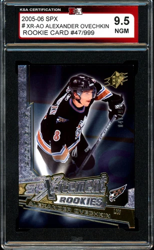 2005~06 SPx SPxcitement  XR-AO Alex Ovechkin Rookie KSA 9.5 N-GEM-MINT 47/999 RC