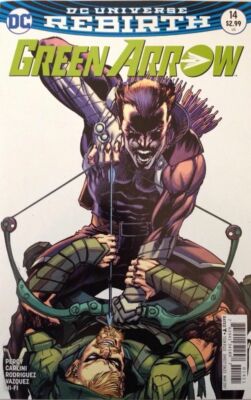 GREEN ARROW #14 VARIANT REBIRTH (2016)VF/NM DC