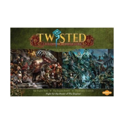 Twisted Rulebook Box Steam Punk Miniatures Game Demented Games Australia