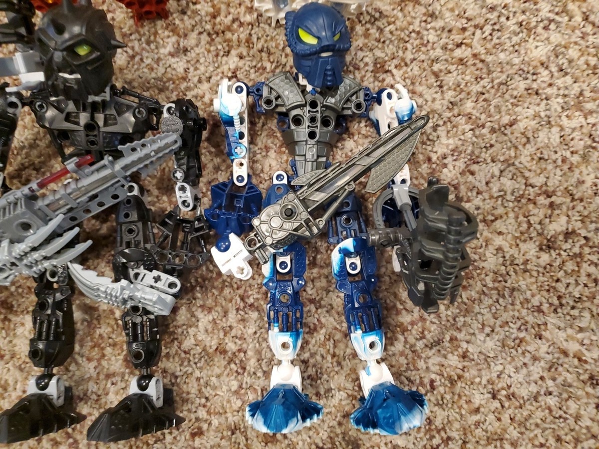 Lego Bionicle Toa Inika Lot Of 6 No Spheres | eBay