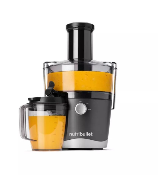 Nutribullet Speed Electric Juicer NBJ50100 1 Quart 800 Gray NBJ50100 1