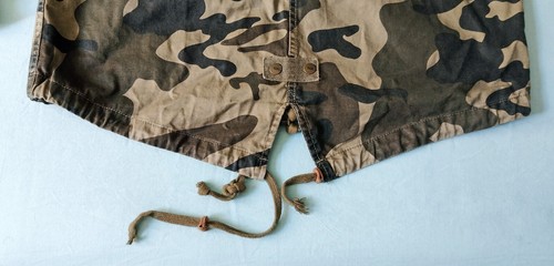 Bershka giacca Donna Stile Mimetico Militare Sahariana Tg. M - Foto 4 di 18