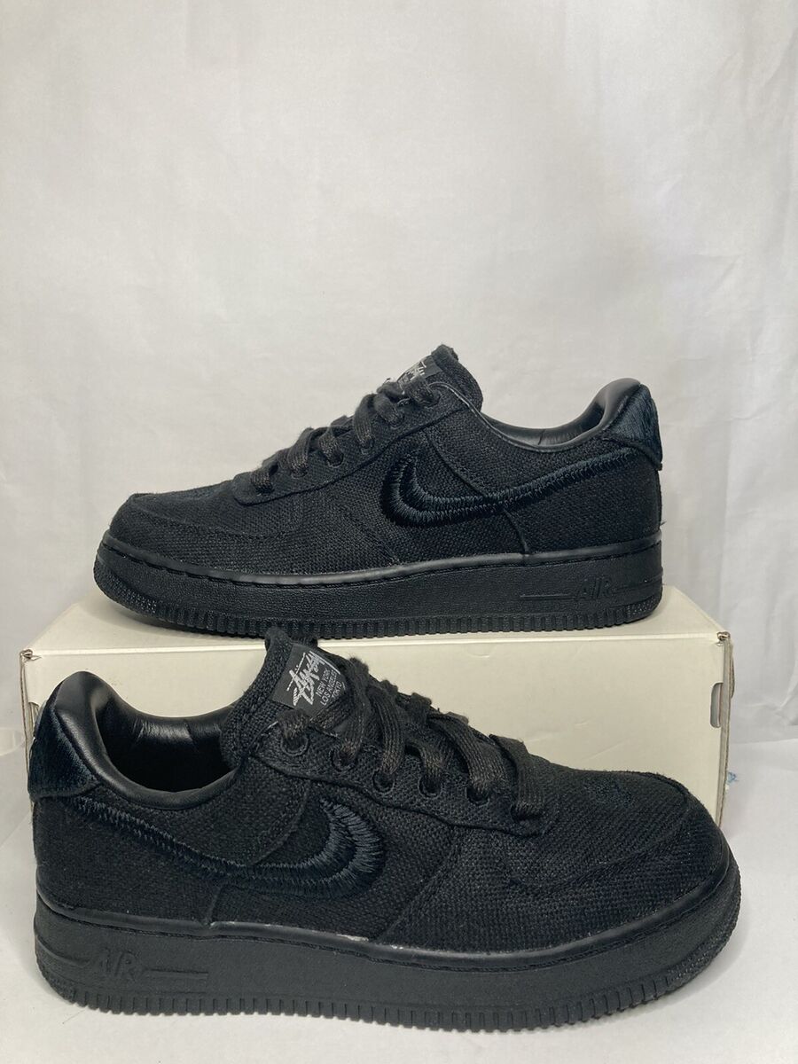 Nike Air Force 1 Low x Stussy Black AF1 (CZ9084-001) Size 5.5 | eBay