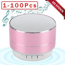 Portable Bluetooth Speaker Rechargeable Wireless Stereo Bass USB/TF/FM Mode Lot