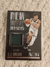 2017-18 Panini Noir D.J. Wilson 84/99 New Wave Jerseys No.NW-DJ