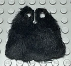Black Fur Capes For LEGO® Minifigures - Medieval Knights Star Wars LOTR Castle
