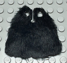 Black Fur Capes For LEGO Minifigures - Medieval Knights Star Wars LOTR Castle