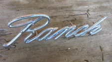 VERY NICE 70 1970 Ford Ranch Car Vehicle Fender Emblem Badge d0ab-71291b63-d