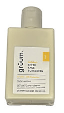 Image of Gruum Solsken SPF 30 Face Sunscreen 5* UVA & UVB Protection 50ml Full Size Vegan